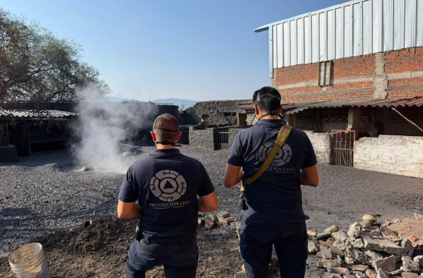  PC estatal atiende actividad hidrotermal registrada en Ixtlán