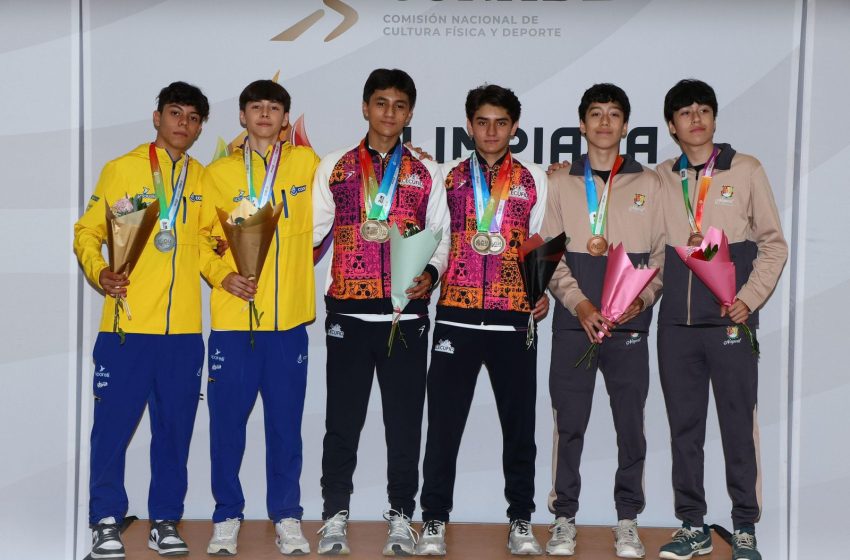 Histórico tercer lugar para Michoacán en el squash de la Olimpiada Nacional