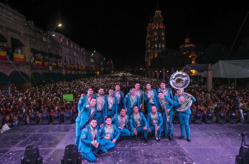  Morelia vive concierto histórico en su 485 Aniversario