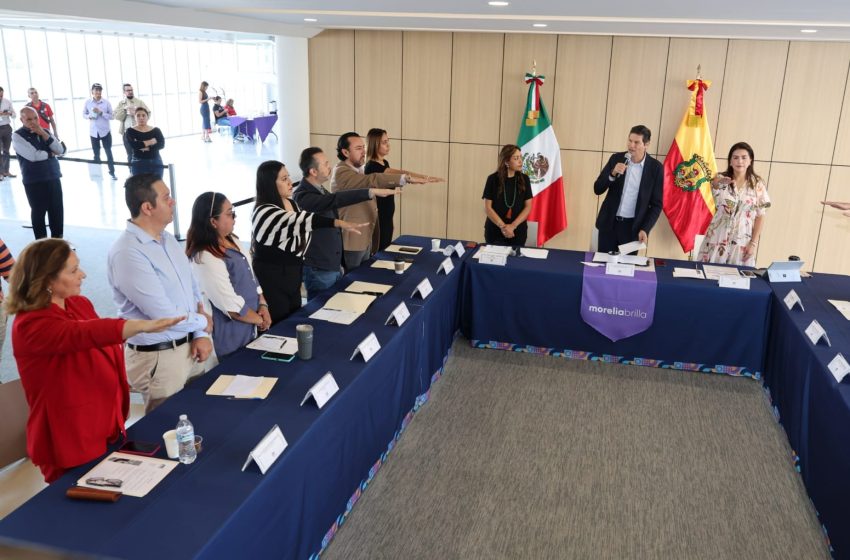  Instala Gobierno de Morelia el Consejo General de la Presea Amalia Solórzano
