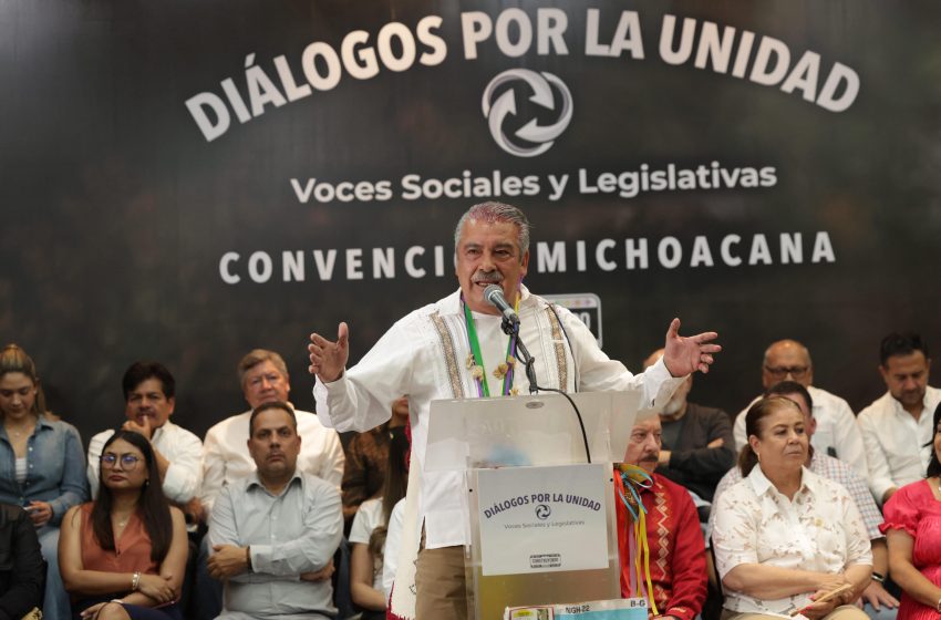  Sectores Sociales signan alianza con Raúl Morón por la unidad de Michoacán