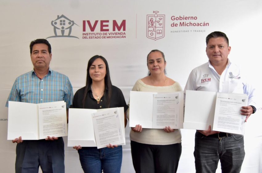  Mil nuevas viviendas transformarán la vida de familias en cinco municipios de Michoacán