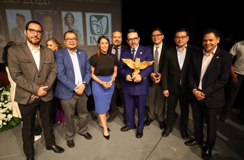  Recibe IMSS Michoacán reconocimiento de sociedad civil y academia