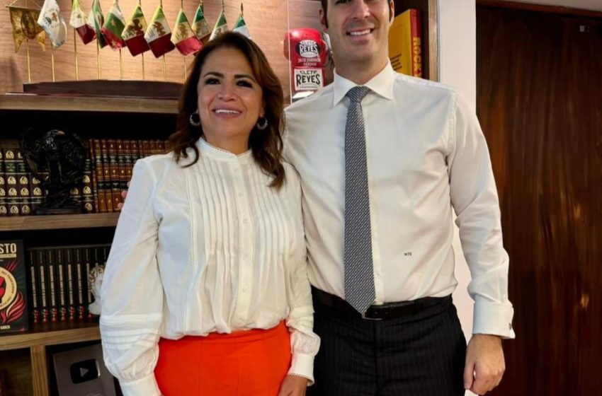  Se reúne Fabiola Alanís con subsecretario de Prevención de la SSPC