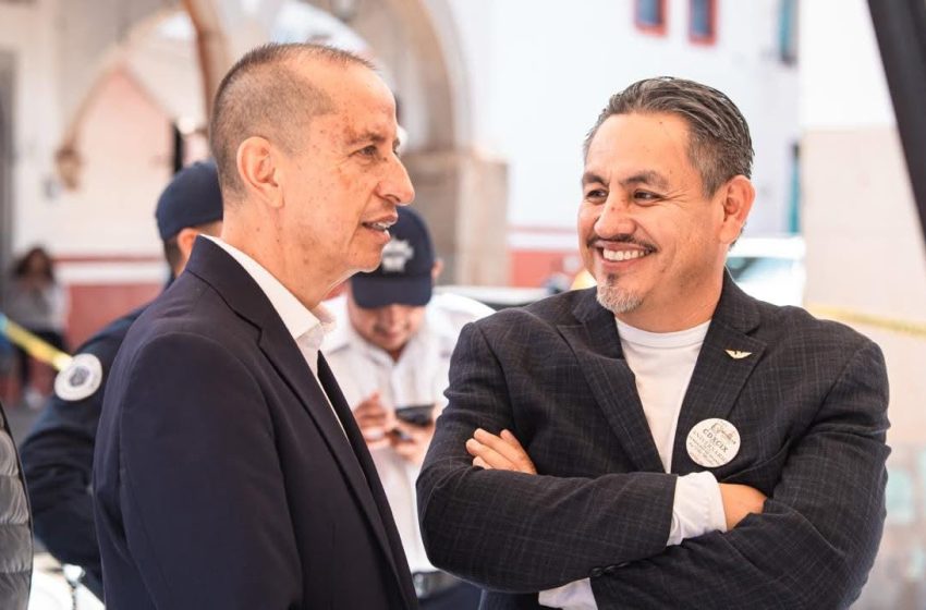  Reconoce Víctor Manríquez trabajo del alcalde Julio César Conejo y avances de Villa Morelos