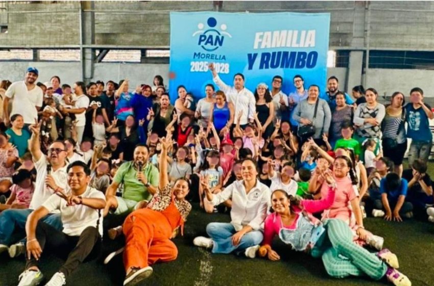  PAN Morelia reúne a cientos de familias en emotivas celebraciones del Día del Niño