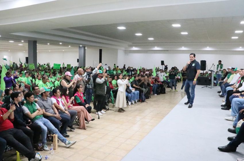  Con vocación de servicio, continúa fortaleciéndose el PVEM; “somos la segunda fuerza política en Michoacán”: Ernesto Núñez