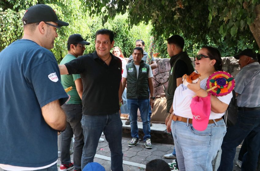  Llama Ernesto Núñez a atender falta de agua y cobros excesivos del OOAPAS en Morelia