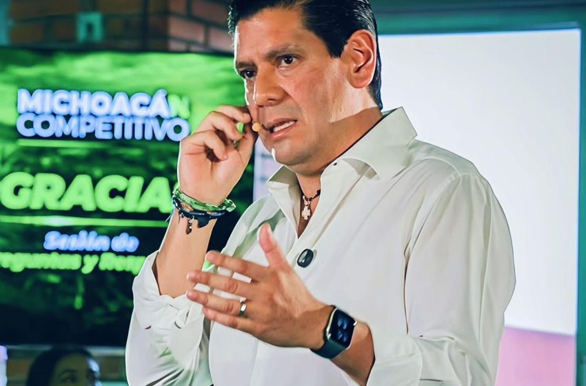  Presenta Ernesto Núñez Plan Maestro para transformar Michoacán en potencia económica y logística