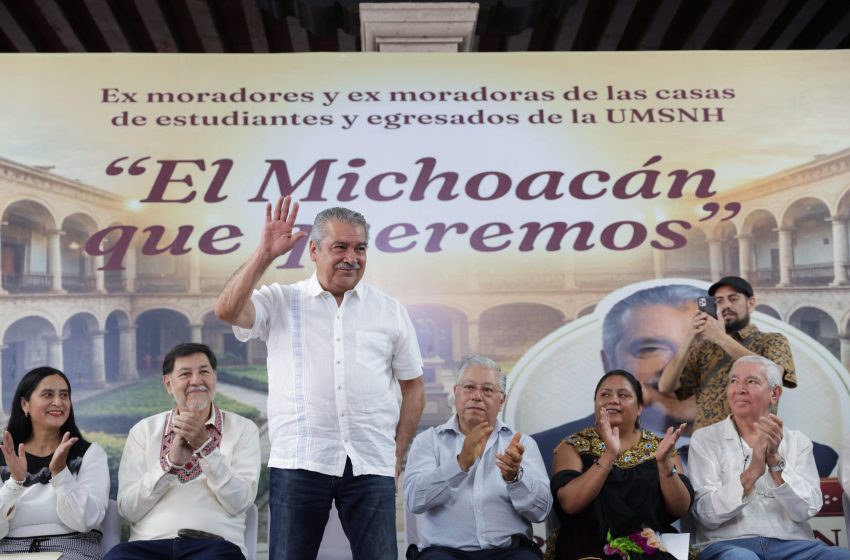  Raúl Morón aplasta la guerra sucia y se afianza en la cima rumbo a Michoacán 2027