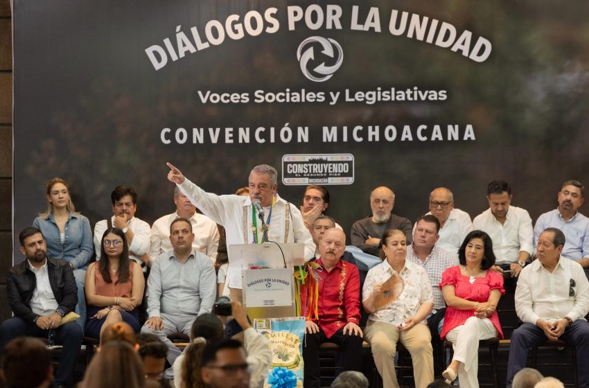  “El pueblo de Michoacán le levantará la mano a Raúl Morón en el 2027”: legisladores federales