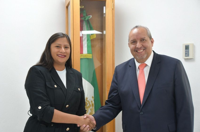 Celeste Ascencio reitera disposición para sumar esfuerzos por la seguridad y la justicia en Michoacán