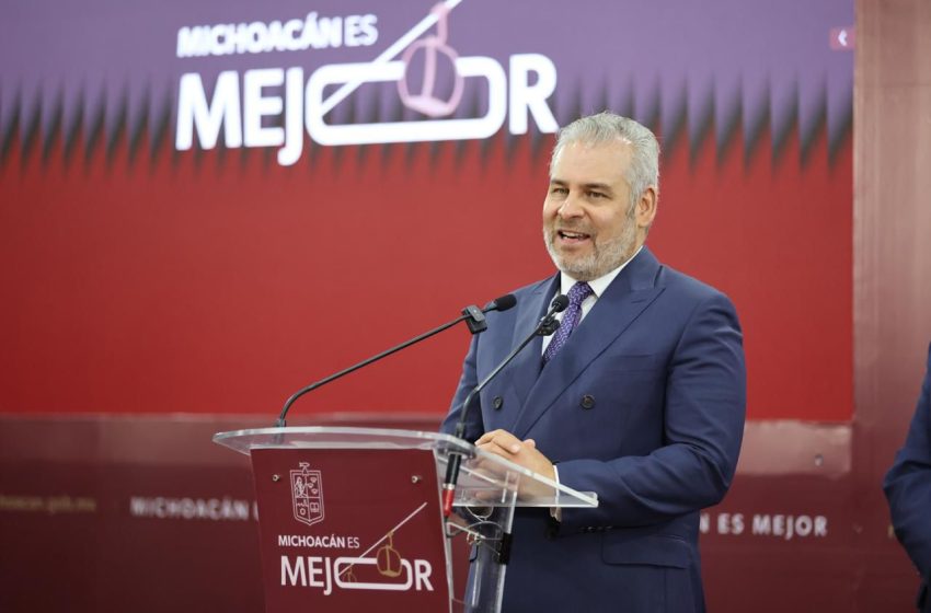  Michoacán contará con Comisión Auxiliar para blindar perfiles de candidatos en elecciones: Bedolla