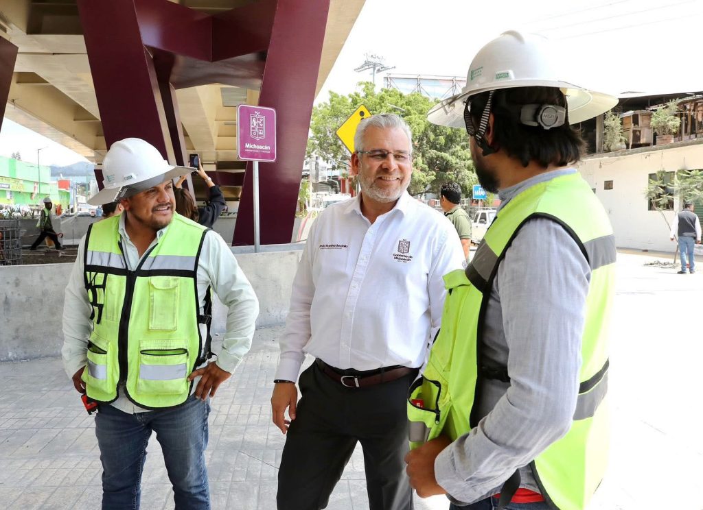 Histórica recaudación de 10 mil mdp se convertirá en obras para Michoacán: Bedolla 3 GobMichRecuaObras2