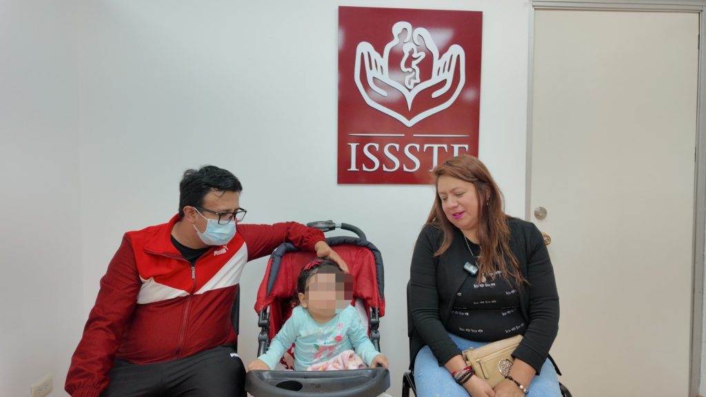 Niña de dos años vence al cáncer con tratamiento interinstitucional del ISSSTE 2 ISSSTE 2 2