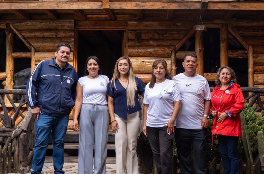  Grecia Aguilar refrenda su respaldo al magisterio y al deporte durante Encuentro Deportivo Angangueo-Pátzcuaro