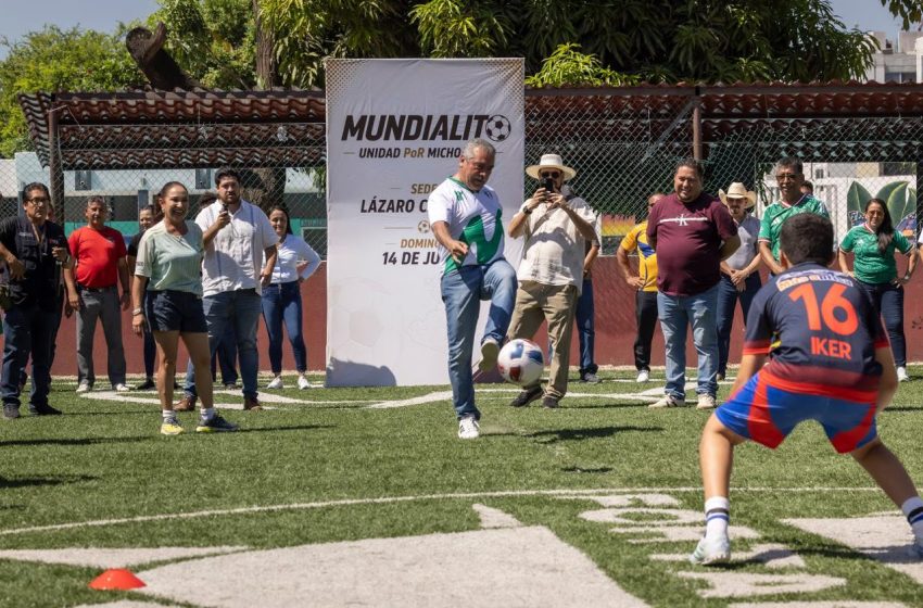 Extiende Morón fiebre mundialista en Michoacán