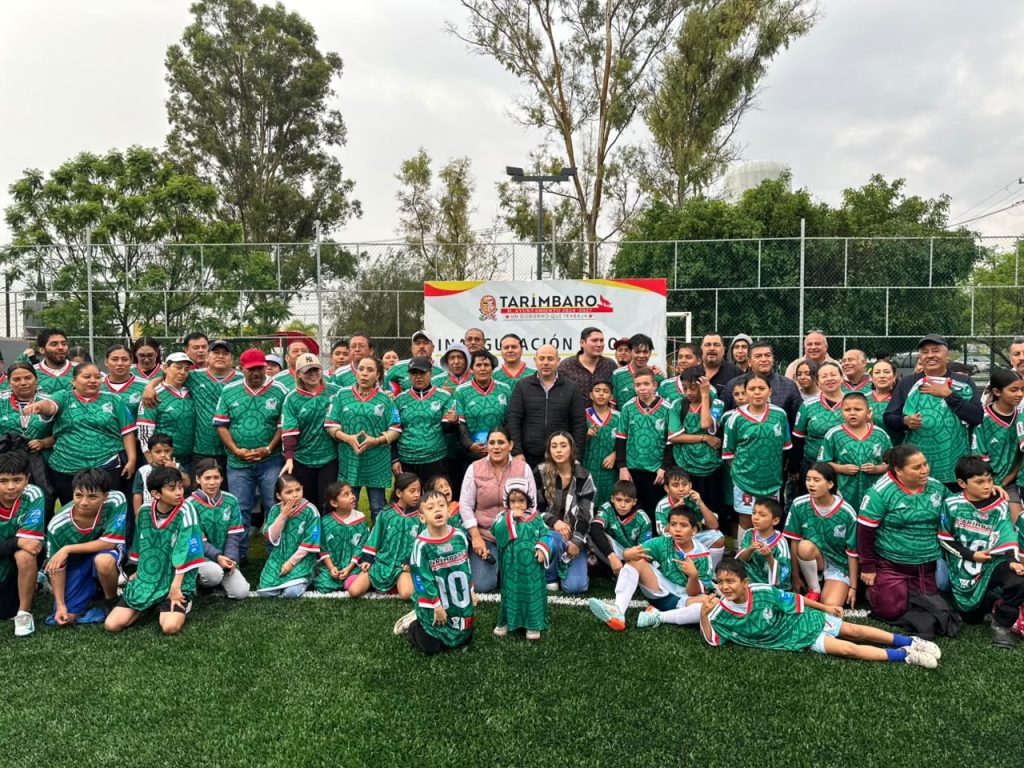 El deporte une a las familias: Eric Gaona, entrega moderna unidad deportiva en Tarímbaro 4 TarTerranova3