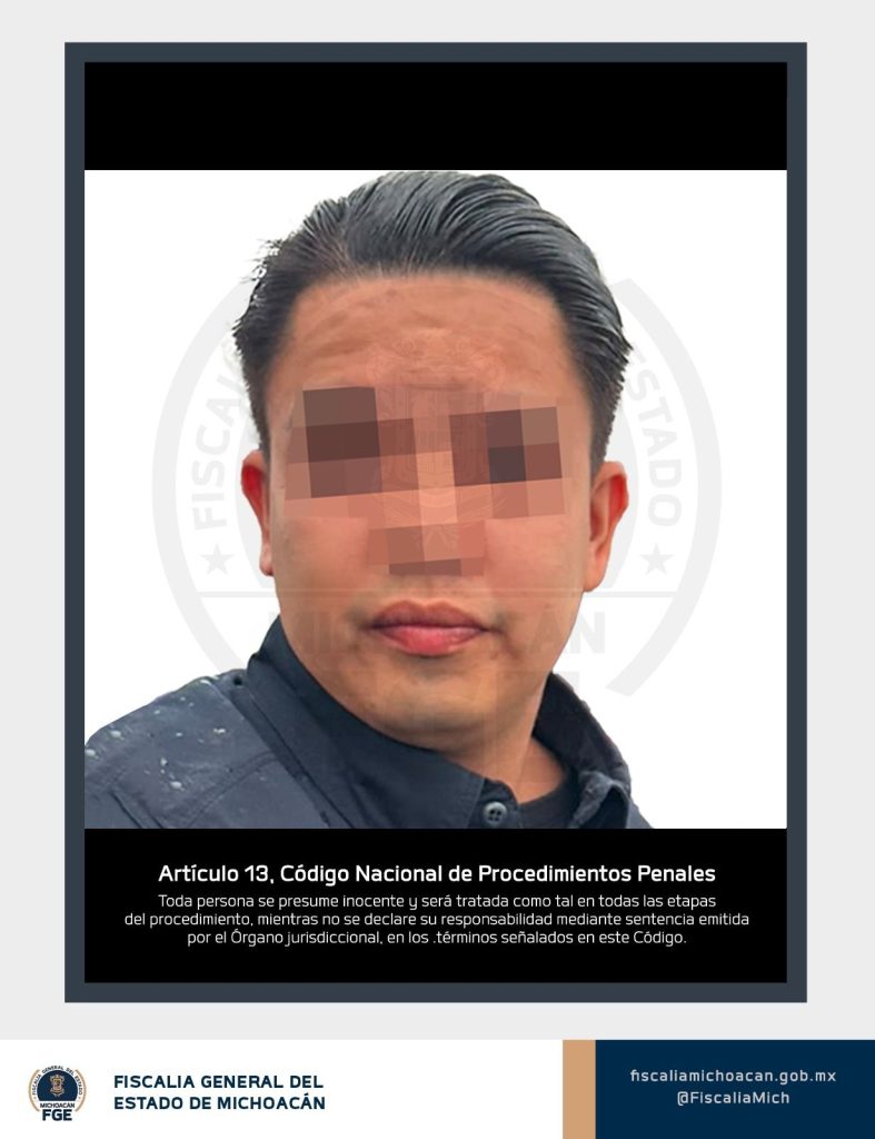 Detenido elemento activo de la policía municipal de Uruapan, presunto responsable de extorsión: CTP 3 img 20260603 wa01012595417194284930032